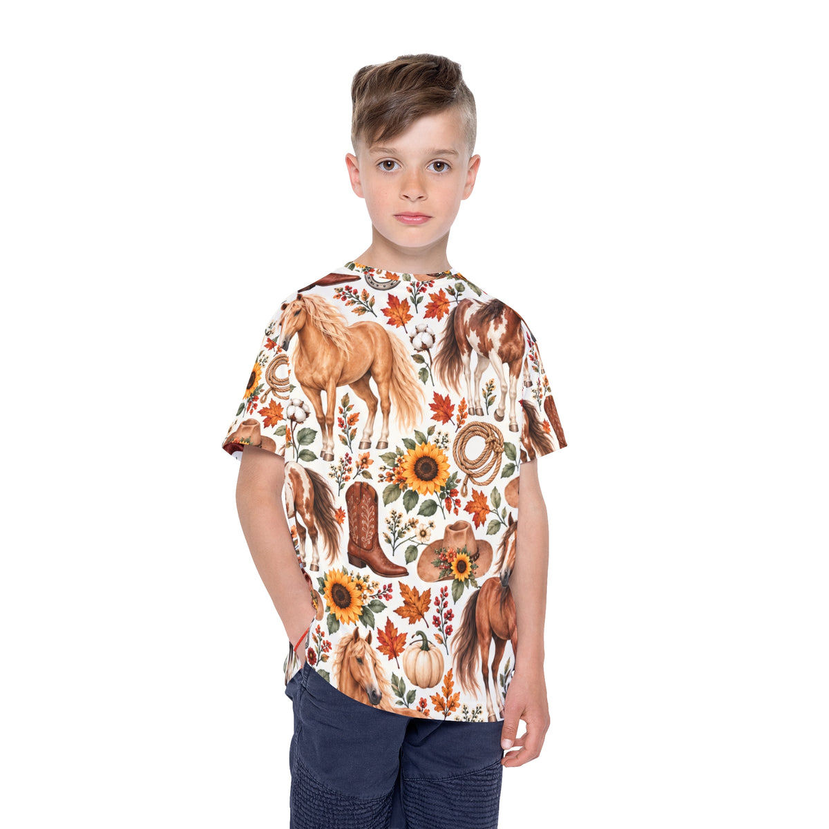 Horse Lover Sports Jersey Fall
