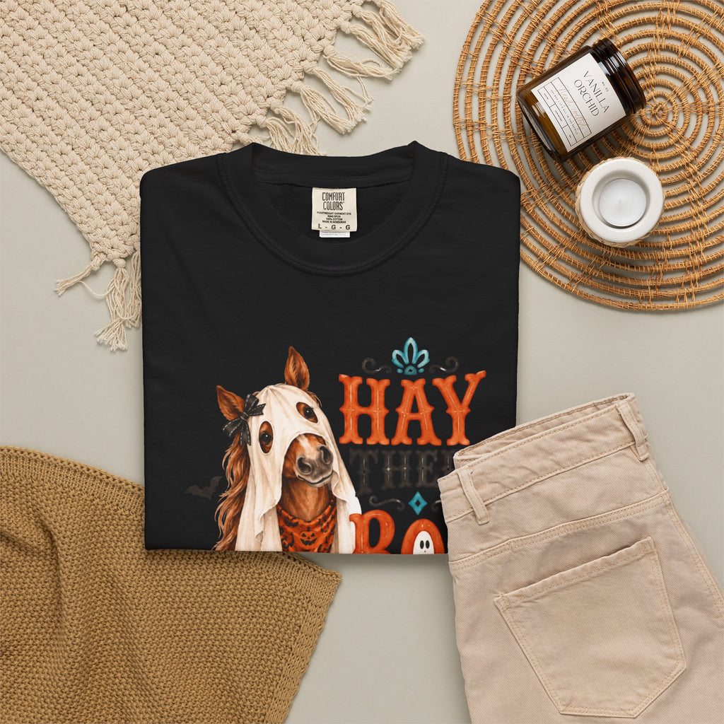 Halloween Hay There Boo!- Comfort Colors