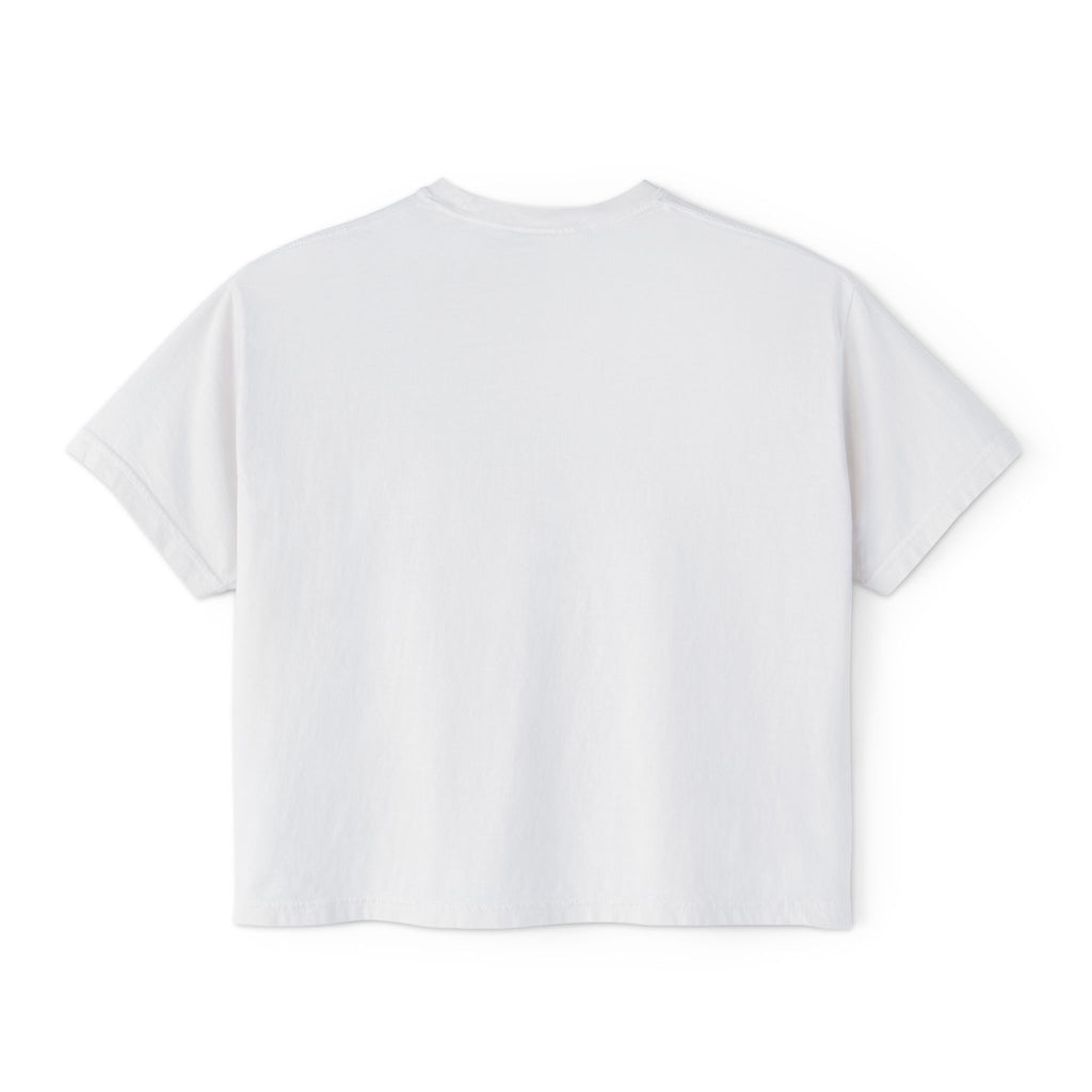 Track Mom Boxy Tee — "I Used To Be Fast Now I Just Yell Splits" Comfort Colors