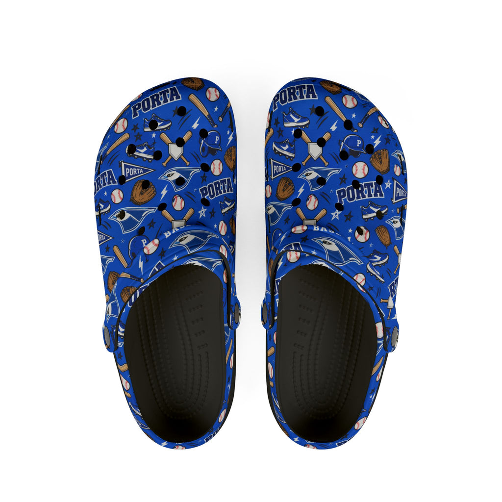 PORTA BASEBALL EVA Foam Rubber Shoes (AOP)