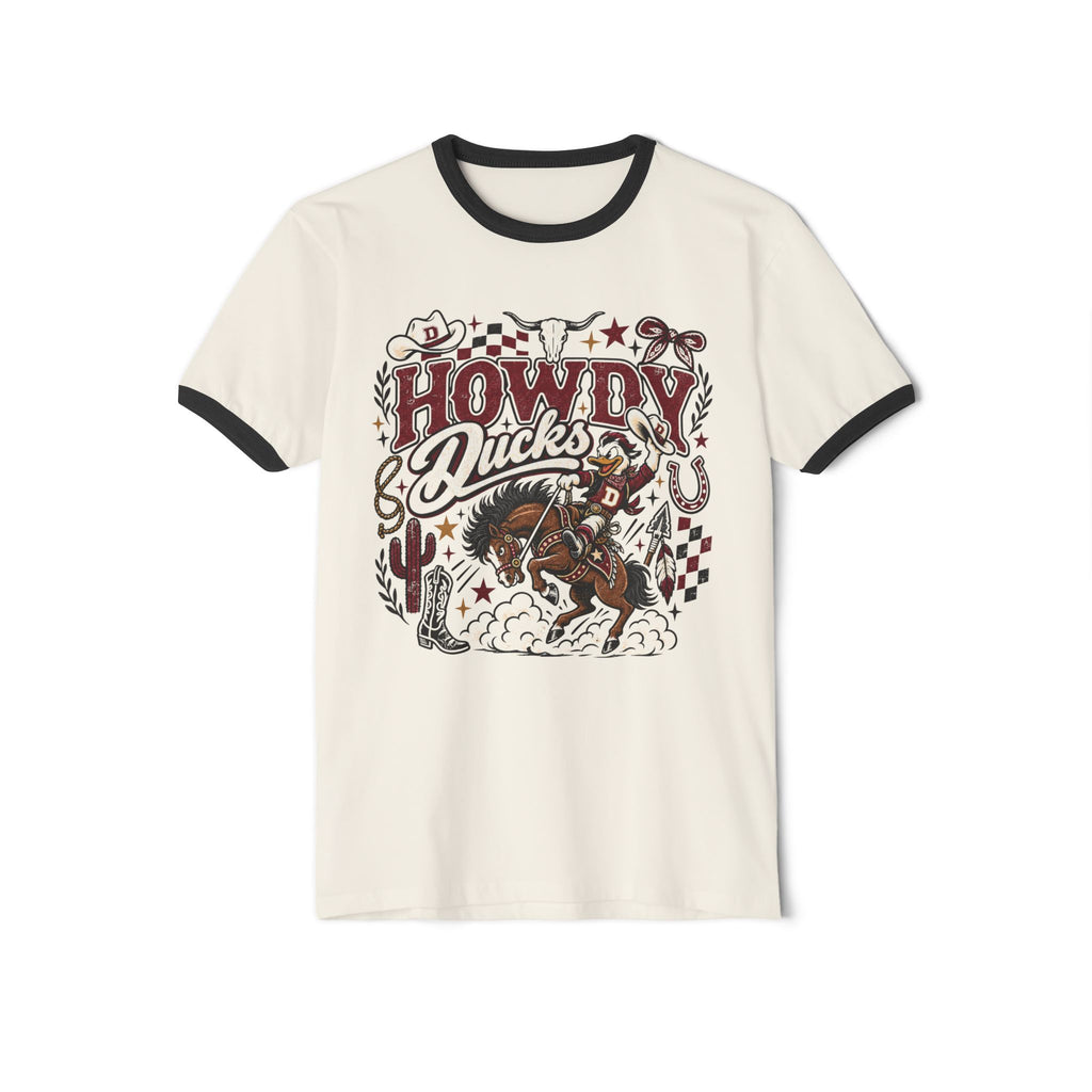 Howdy Ducks Western Cowboy T-Shirt