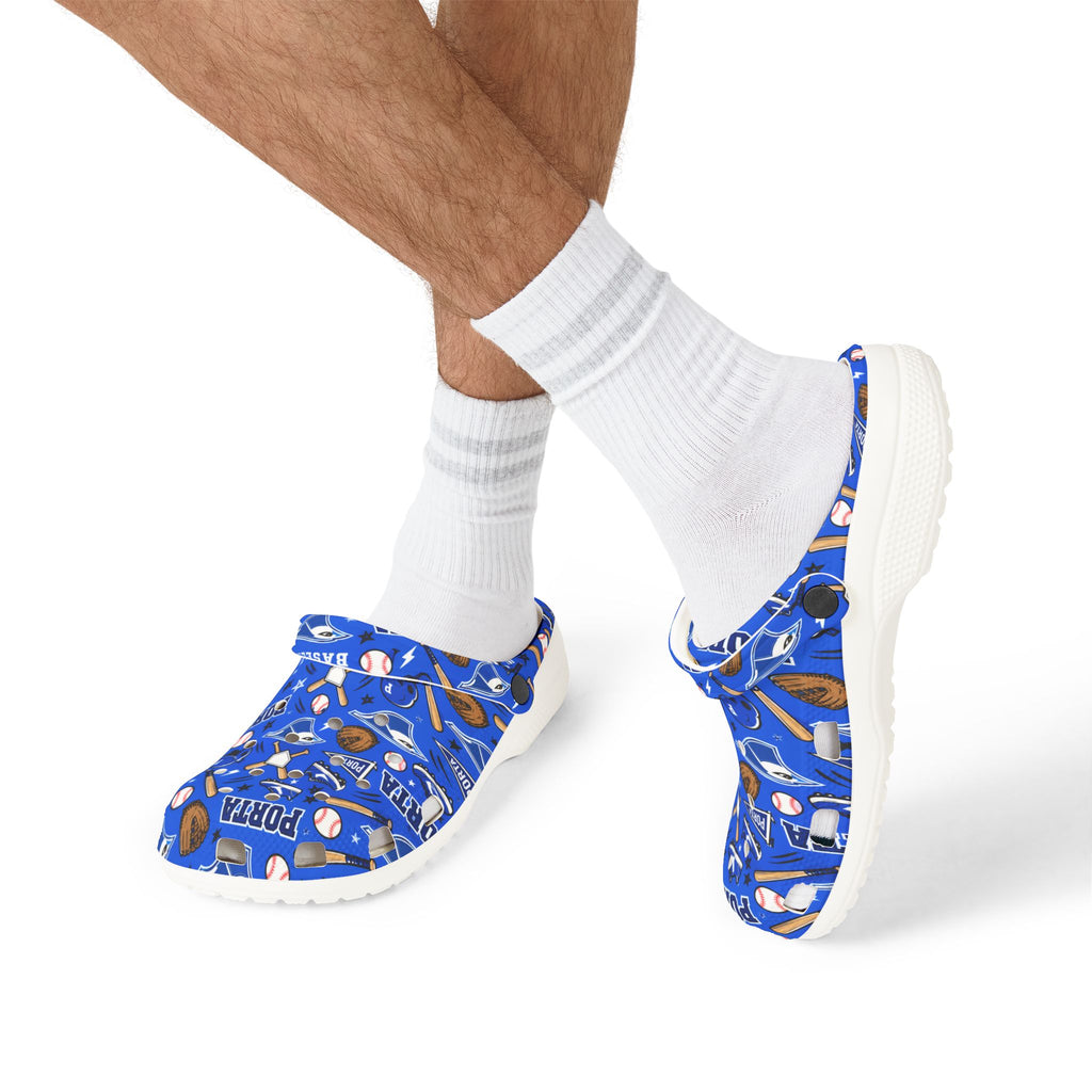 PORTA BASEBALL EVA Foam Rubber Shoes (AOP)