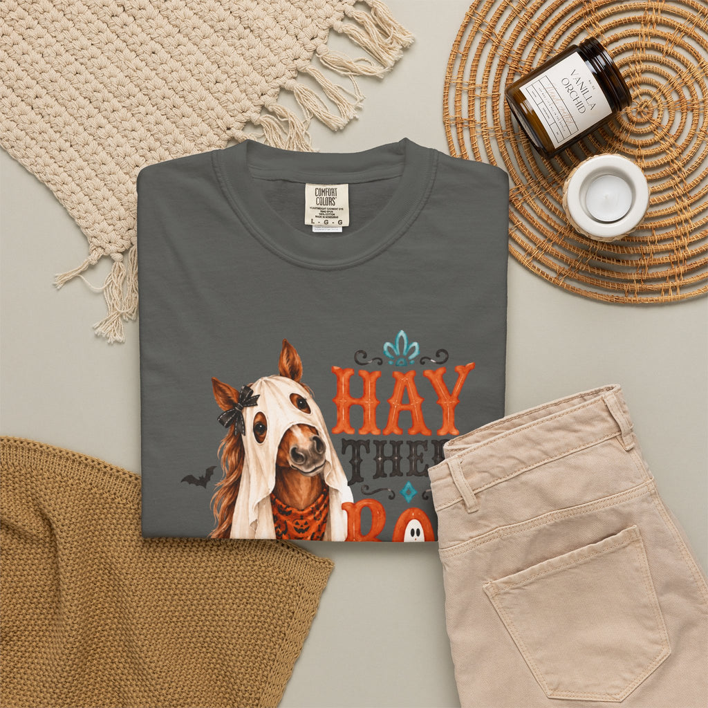 Halloween Hay There Boo!- Comfort Colors