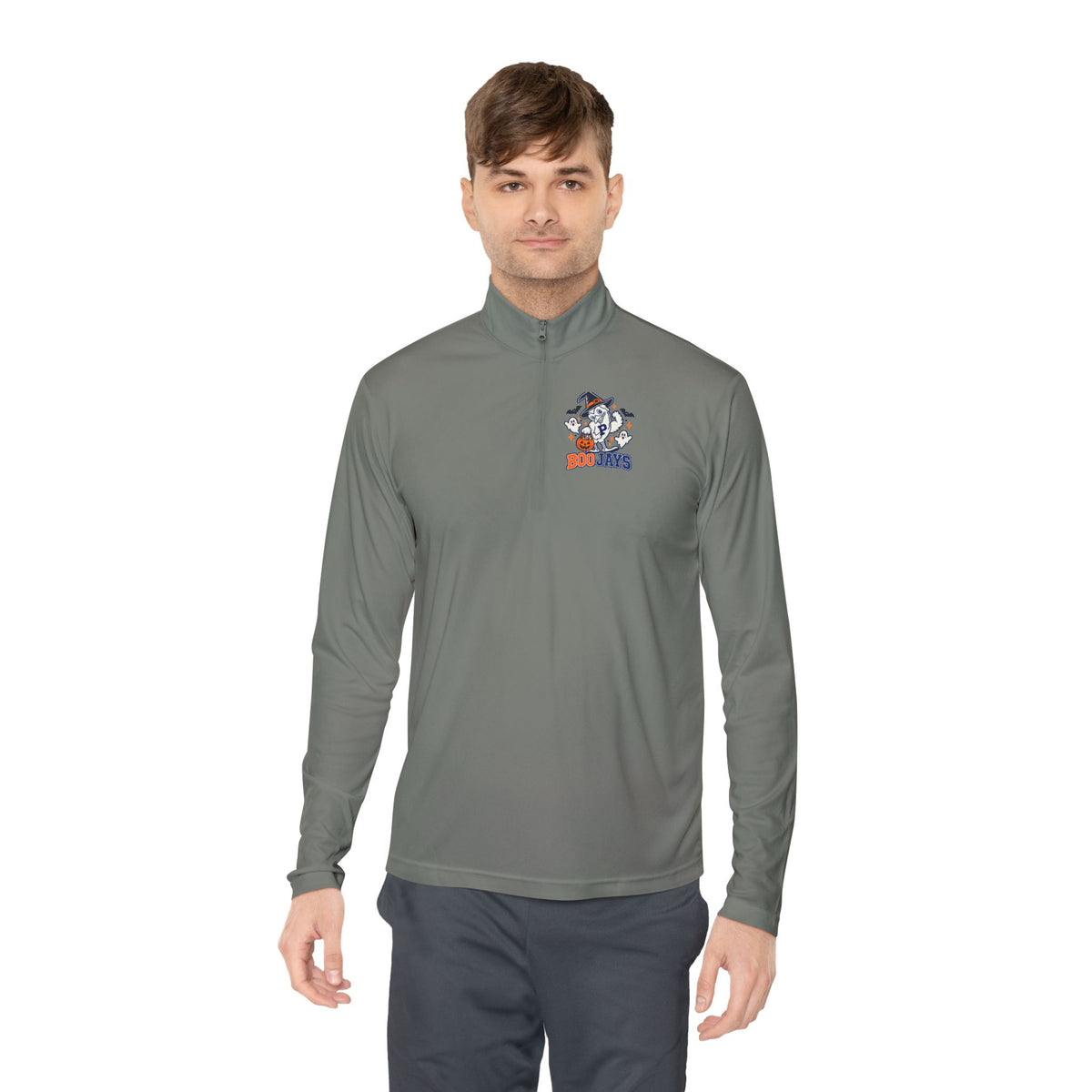 BOOjays  Crewneck Quarter-Zip Pullover
