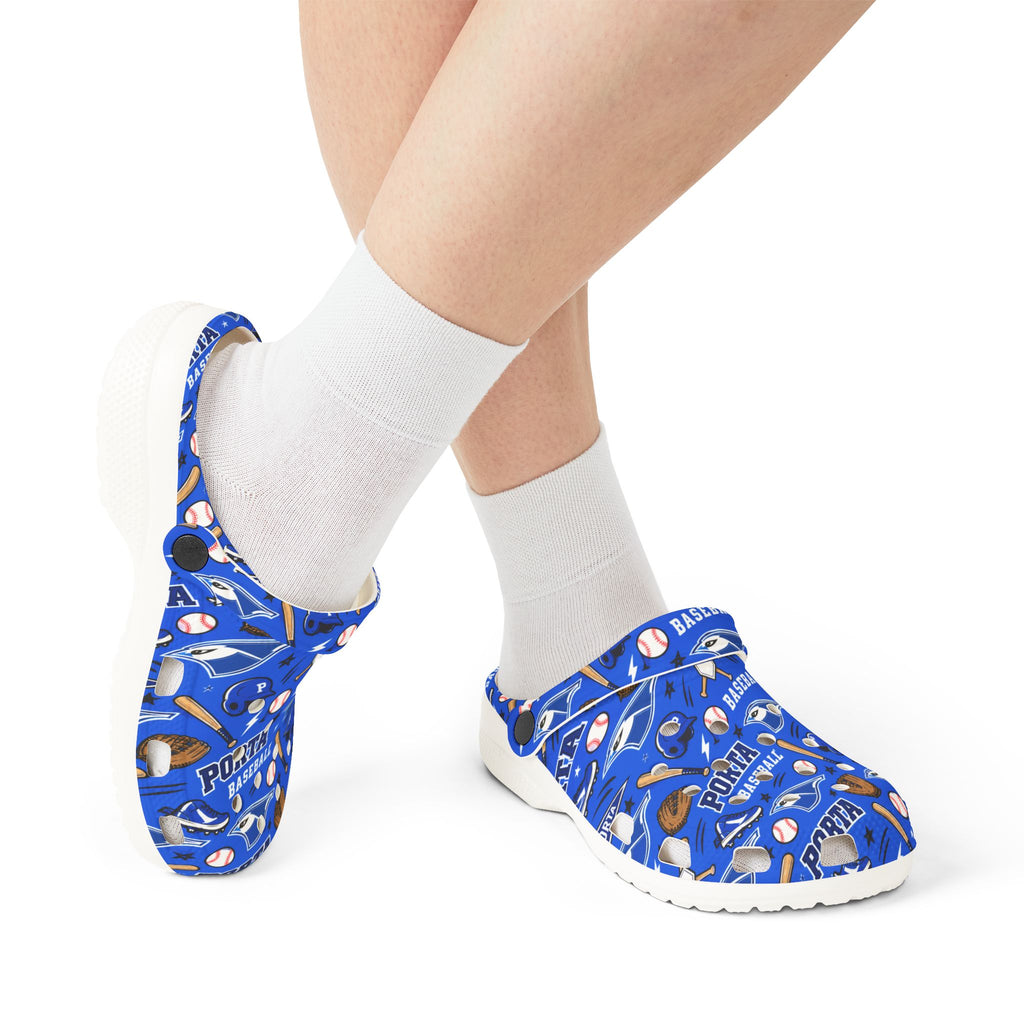 Adult size PORTA Baseball Pattern EVA Foam Clogs