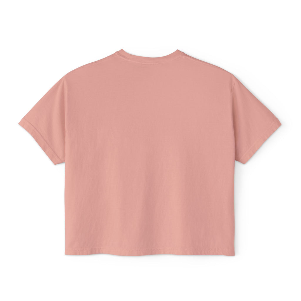 Track Mom Boxy Tee — "I Used To Be Fast Now I Just Yell Splits" Comfort Colors
