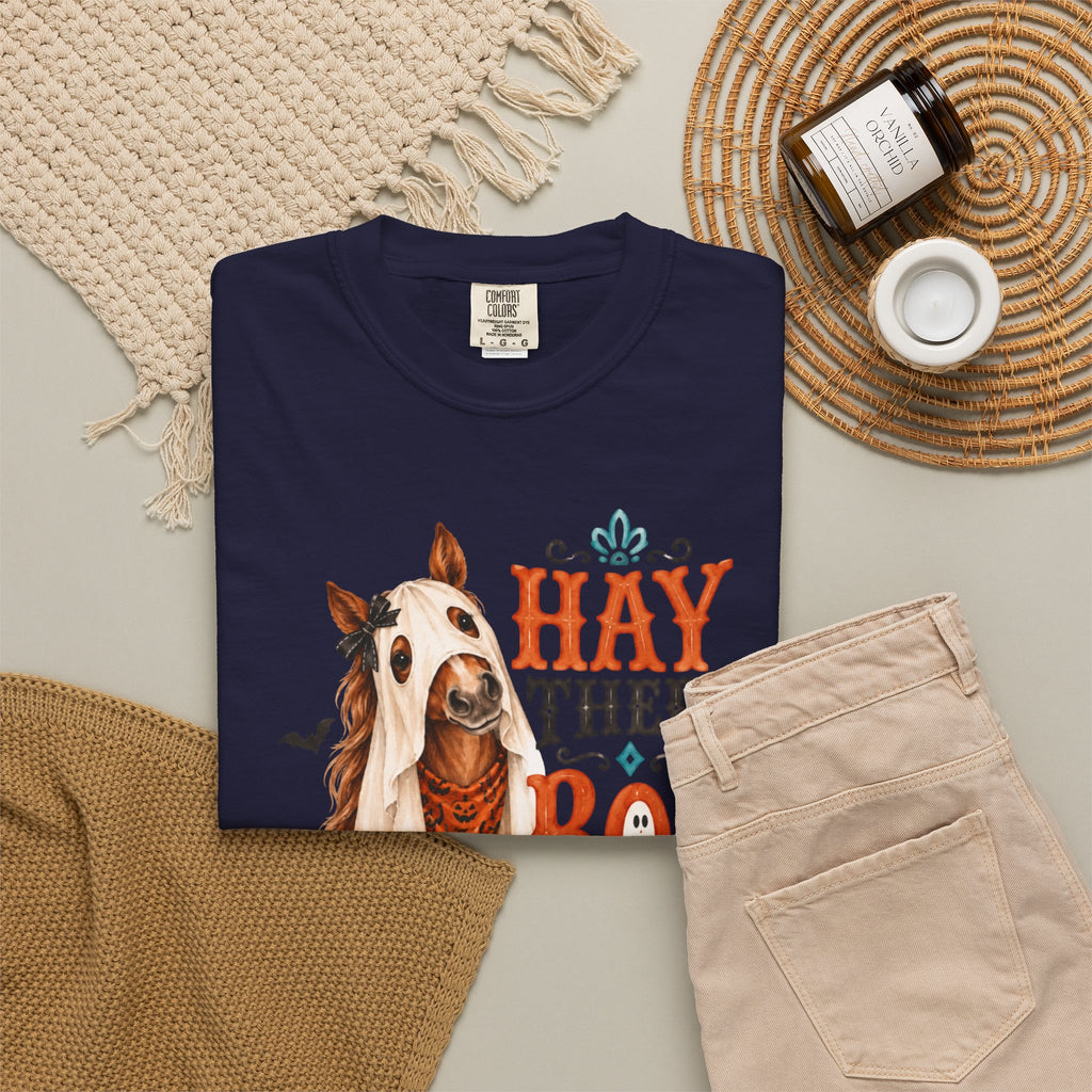 Halloween Hay There Boo!- Comfort Colors