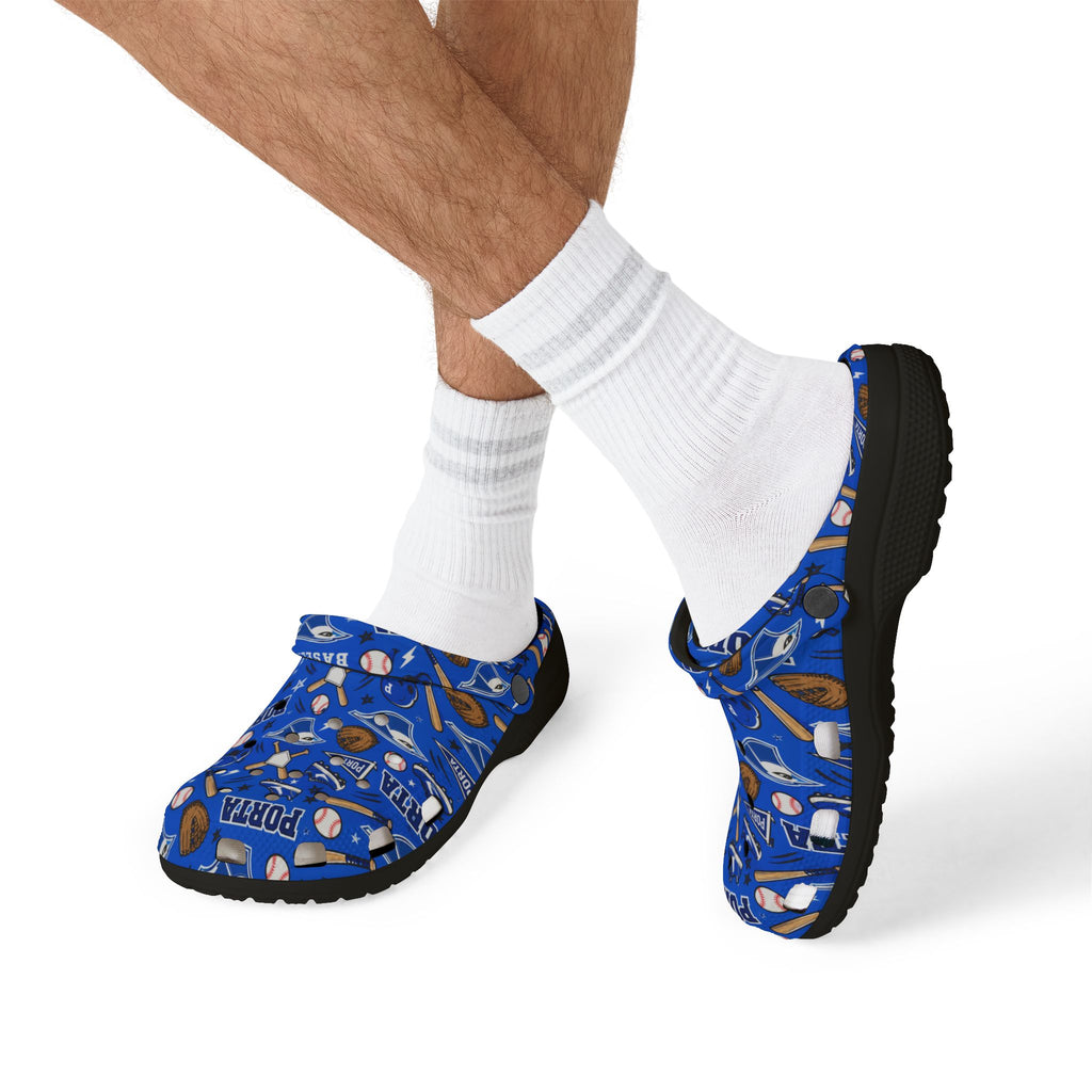 PORTA BASEBALL EVA Foam Rubber Shoes (AOP)