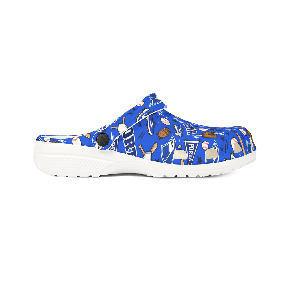 PORTA BASEBALL EVA Foam Rubber Shoes (AOP)