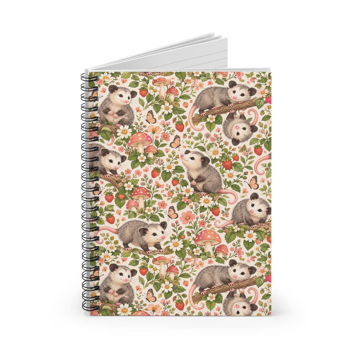 PossumSpiral Notebook - Ruled Line