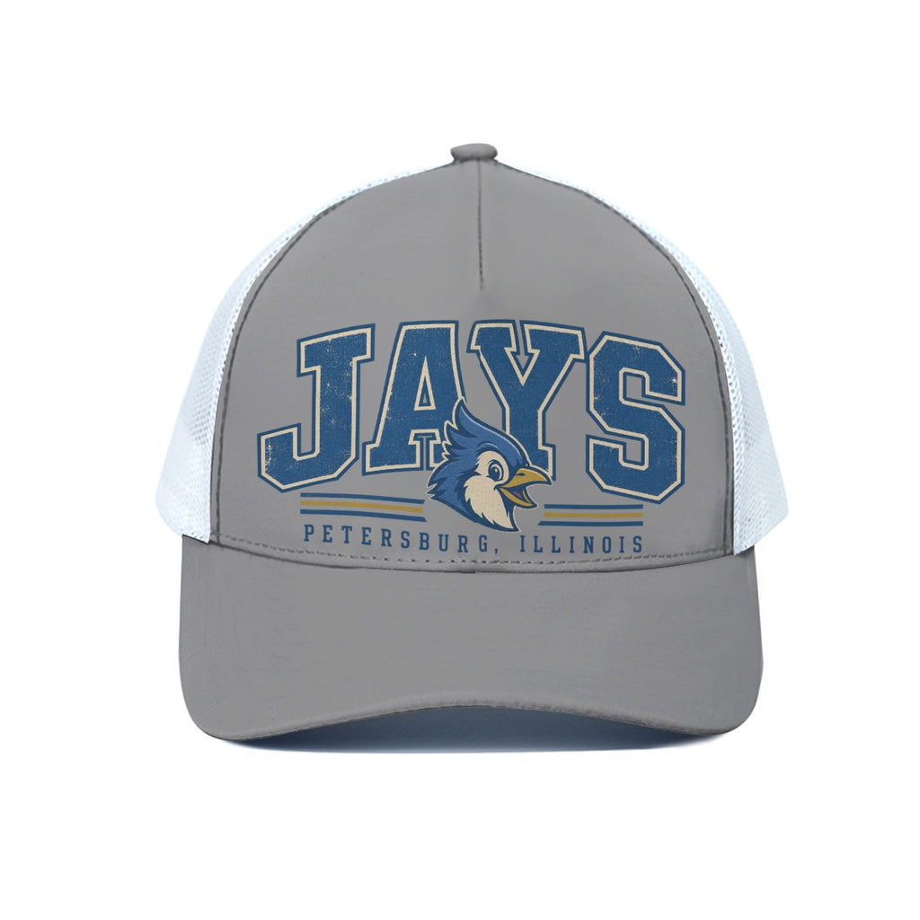 PORTA Classic Unisex Trucker Hat With White Half-mesh