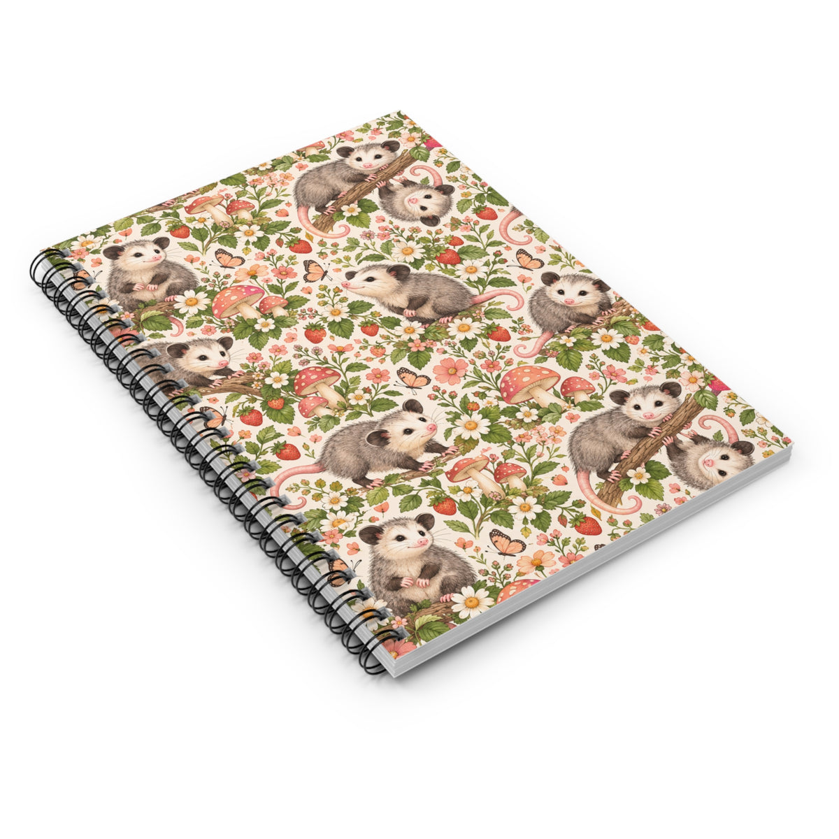 PossumSpiral Notebook - Ruled Line