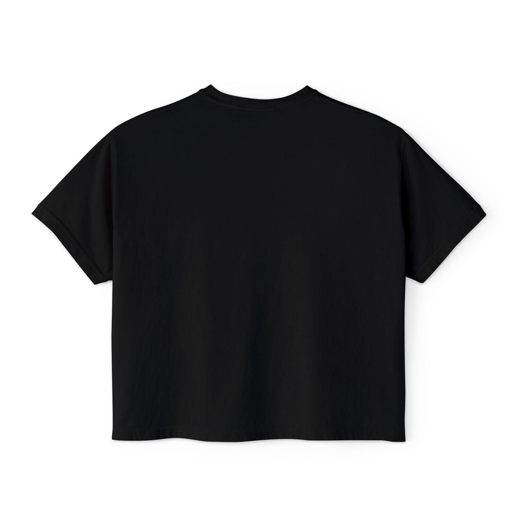 Track Mom Boxy Tee — "I Used To Be Fast Now I Just Yell Splits" Comfort Colors
