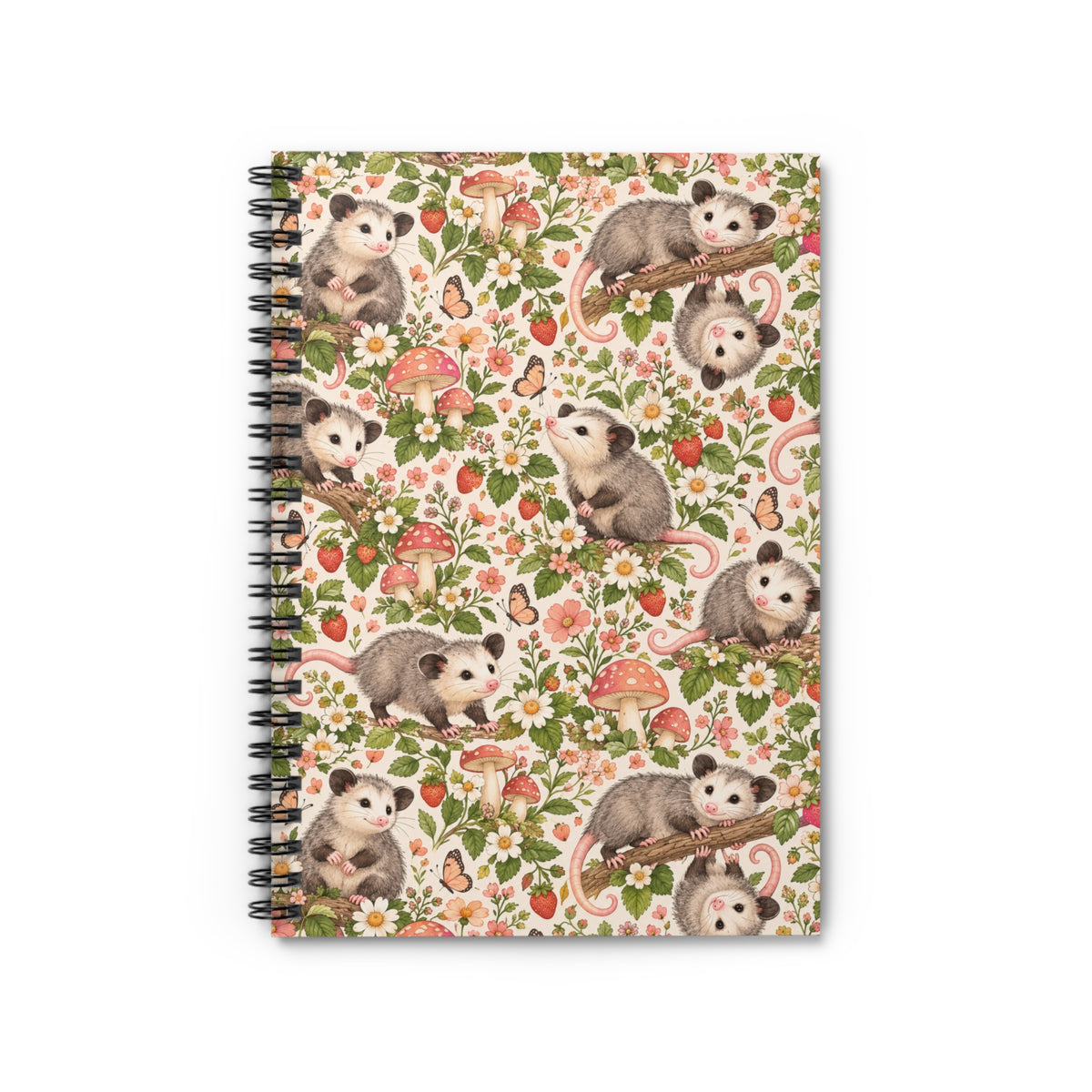 PossumSpiral Notebook - Ruled Line