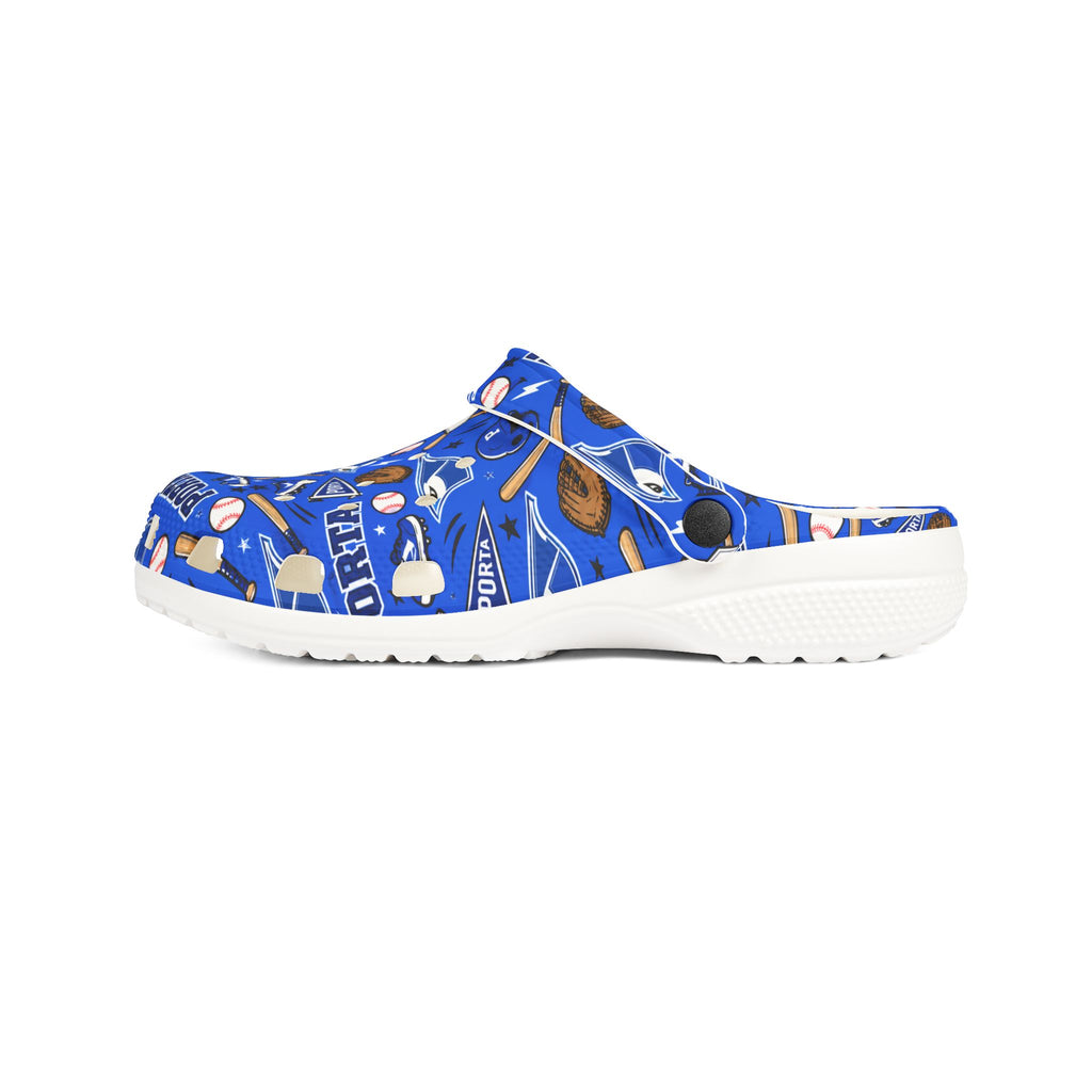 PORTA BASEBALL EVA Foam Rubber Shoes (AOP)