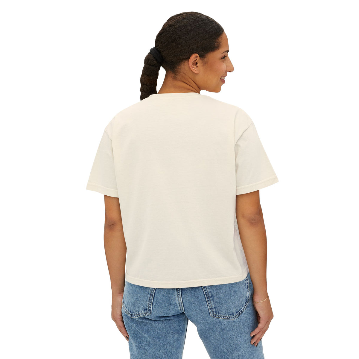 Track Mom Boxy Tee — "I Used To Be Fast Now I Just Yell Splits" Comfort Colors