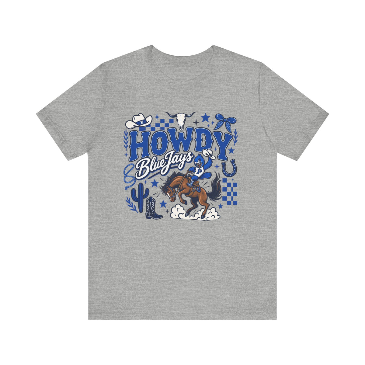 Howdy Blue Jays T-Shirt | Western Rodeo bronx Design