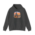 Sunset barrel racer Unisex Heavy Blend™ Hooded Sweatshirt