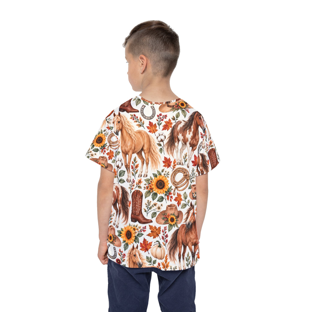 Horse Lover Sports Jersey Fall
